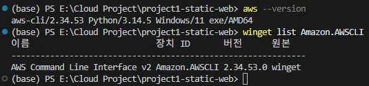 Verifying the CLI is authenticated against the account